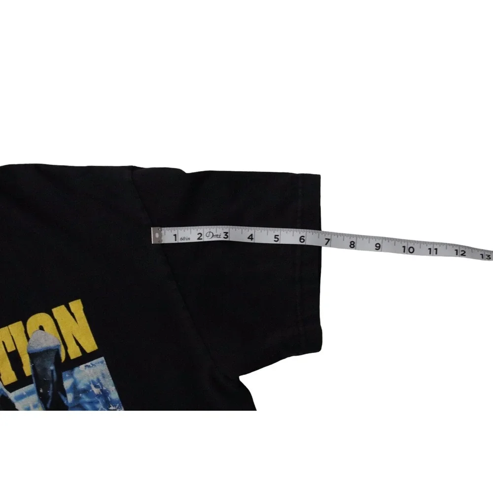 VINTAGE Pulp Fiction Men's T Shirt Sz L Uma Thurman Crime Movie Fan Classic 1994